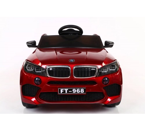Электромобиль BMW X6M 12V (полный привод, EVA) - FT-968-RED-PAINT
