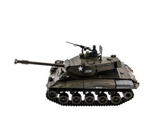 Радиоуправляемый танк Heng Long US M41A3 Bulldog масштаб 1:16 2.4 G - 3839-1 V7.0 Радиоуправляемый танк Heng Long US M41A3 Bulldog масштаб 1:16 2.4 G - 3839-1 V7.0