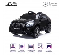 Электромобиль Mercedes-Benz GLC 63 AMG Black 12V (полный привод, EVA)  - QLS-5688