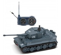 Радиоуправляемый танк Great Wall Tiger (серый, 49MHz, 1:72) - 2117-4