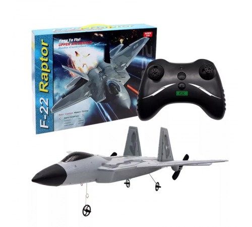 Радиоуправляемый самолет для начинающих F22 Raptor 2.4G - FX822 Радиоуправляемый самолет для начинающих F22 Raptor 2.4G - FX822