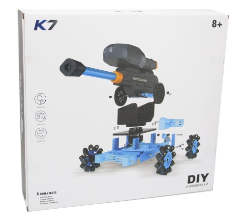 Конструктор BKN DIY 63 детали - ру робот водомет - K7-DIY