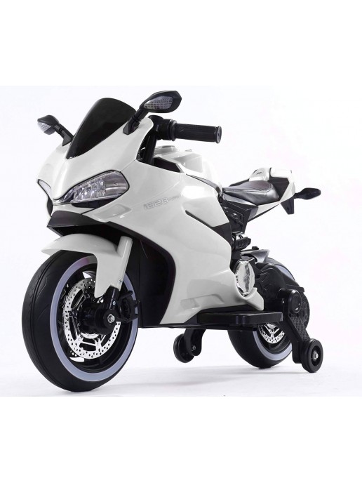 Детский электромотоцикл Ducati White 12V - FT-1628-WHITE