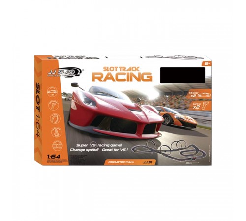Гоночный автотрек JJ Slot Ралли (длина трека 1114 см, от сети, 1:64) - JJ31-2 Гоночный автотрек JJ Slot Ралли (длина трека 1114 см, от сети, 1:64) - JJ31-2