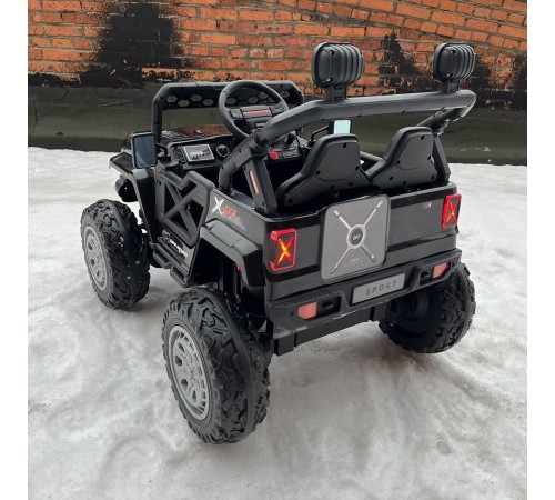 Детский электромобиль джип HL с полным приводом (черный, EVA, 12V) - HL598-4WD-BLACK Детский электромобиль джип HL с полным приводом (черный, EVA, 12V) - HL598-4WD-BLACK
