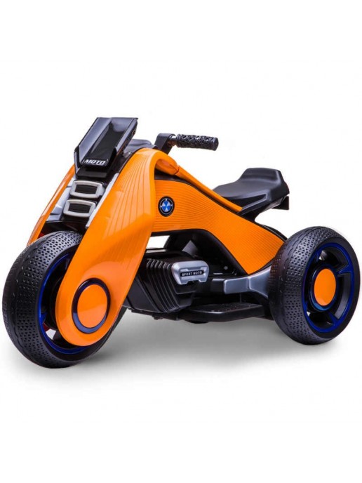 Детский электромотоцикл BMW Vision Next 100 Mini (трицикл) - BQD-6199-ORANGE