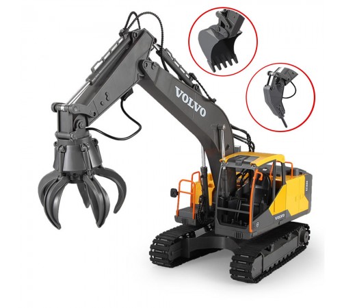 Радиоуправляемый экскаватор Double Eagle Volvo EC160E 1:16 2.4G - E568-003 Радиоуправляемый экскаватор Double Eagle Volvo EC160E 1:16 2.4G - E568-003