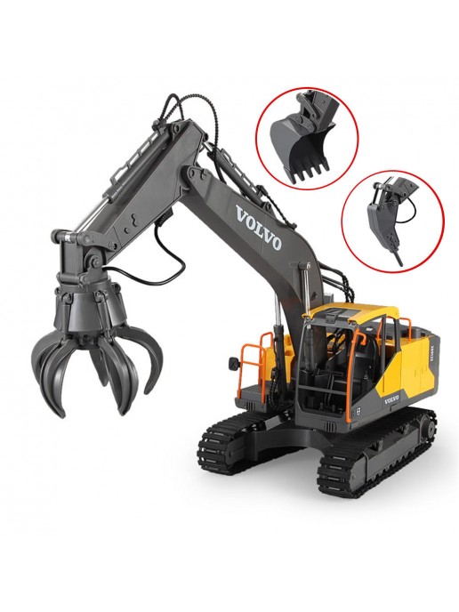 Радиоуправляемый экскаватор Double Eagle Volvo EC160E 1:16 2.4G - E568-003