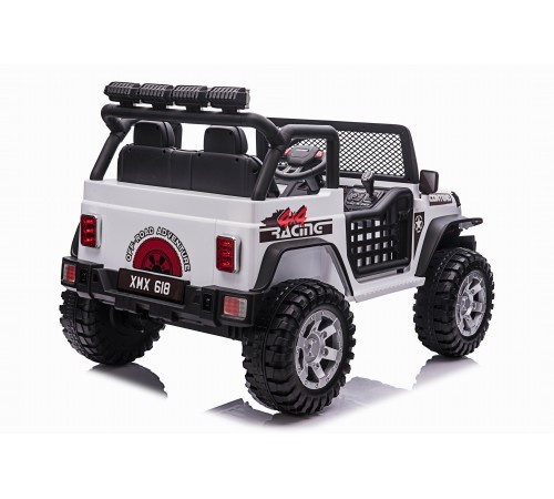 Детский электромобиль джип XMX с полным приводом (белый, EVA, 12V) - XMX618-4WD-WHITE Детский электромобиль джип XMX с полным приводом (белый, EVA, 12V) - XMX618-4WD-WHITE