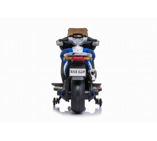 Детский электромотоцикл XMX (синий, EVA, с ручкой газа, 12V) - XMX609-BLUE Детский электромотоцикл XMX (синий, EVA, с ручкой газа, 12V) - XMX609-BLUE