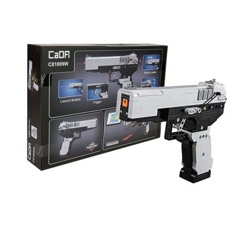 Конструктор CADA deTech пистолет MK 23, 397 деталей - C81009W Конструктор CADA deTech пистолет MK 23, 397 деталей - C81009W