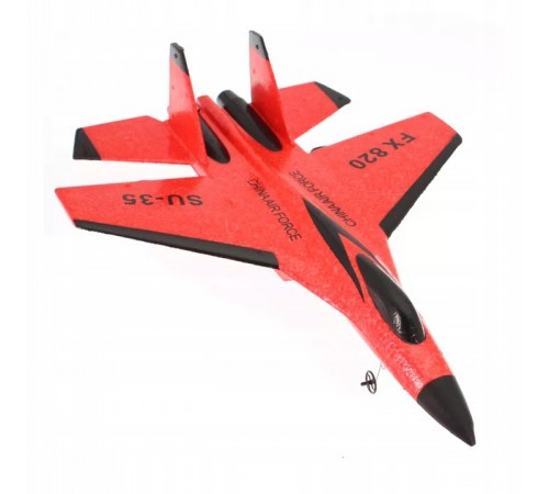 Радиоуправляемый самолет SU-35 для начинающих 2.4G - FX820-RED Радиоуправляемый самолет SU-35 для начинающих 2.4G - FX820-RED