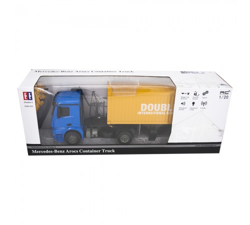 Радиоуправляемый контейнеровоз Double E Mercedes-Benz Arocs 1:20 2.4G - E564-003
