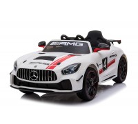 Детский электромобиль Hollicy Mercedes GT4 AMG White 12V - SX1918S-WHITE