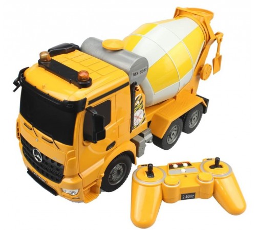 Радиоуправляемая бетомешалка Double E Mercedes-Benz Arocs 1:20 2.4G - E528-003 Радиоуправляемая бетомешалка Double E Mercedes-Benz Arocs 1:20 2.4G - E528-003