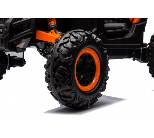 Детский электромобиль Багги (полный привод, EVA, 24V) - JH105-ORANGE
