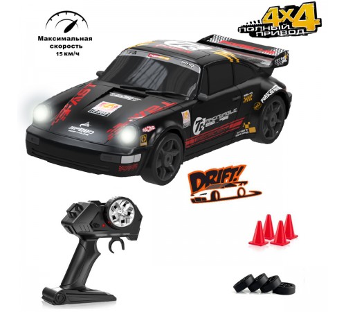 Радиоуправляемая машина для дрифта Porsche 911 GT RS 4WD 1:24 - 757-4WD33C Радиоуправляемая машина для дрифта Porsche 911 GT RS 4WD 1:24 - 757-4WD33C