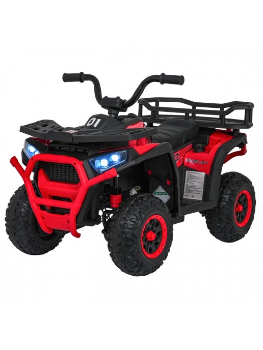 Детский электромобиль квадроцикл X-Robust (красный, 24V, 4WD, пульт, EVA) - XMX651-24V-4WD-RED