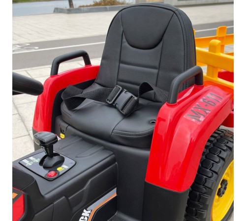 Детский электромобиль XMX трактор с ковшом (красный, EVA, пульт, 12V) - XMX611U-RED Детский электромобиль XMX трактор с ковшом (красный, EVA, пульт, 12V) - XMX611U-RED