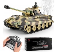Радиоуправляемый танк Heng Long King Tiger S version V7.0 масштаб 1:16 - 3888A-1-Upg-V7