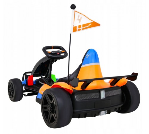 Детский электромобиль дрифт картинг Mclaren (лицензия, 12 км/ч, 24V) - BDM0930