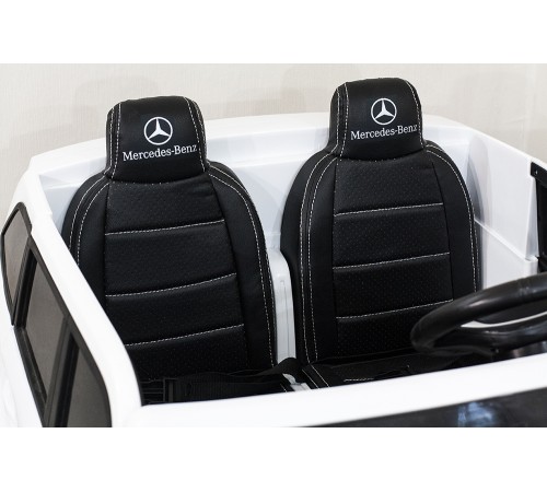 Детский электромобиль Mercedes Benz GLS63 LUXURY 4x4 12V 2.4G - White - HL228-LUX-W