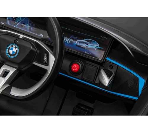 Детский электромобиль BMW I4 (полный привод, 12V) - JE1009-BLACK
