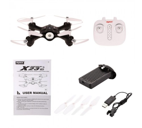 Радиоуправляемый квадрокоптер Syma X23 6-AXIS RTF 2.4G - X23 Радиоуправляемый квадрокоптер Syma X23 6-AXIS RTF 2.4G - X23