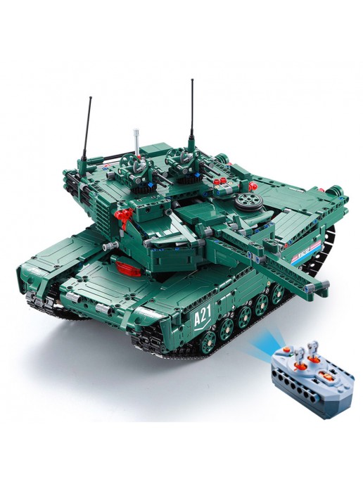 Конструктор Double E Cada Technics, Танк M1A2, 1498 деталей, пульт управления - C61001W