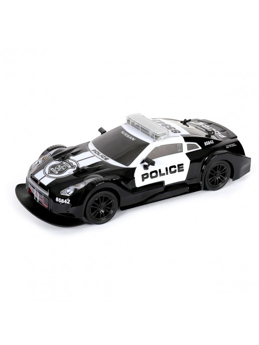 Радиоуправляемая машина Nissan GTR Полиция (с мигалками) 1:16 - MX8992