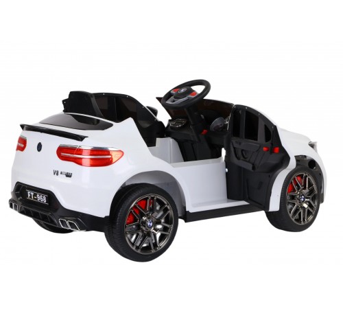 Электромобиль BMW X6M 12V (полный привод, EVA) - FT-968-WHITE