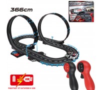 Гоночный автотрек JJ slot (2 машинки, 366 см, 1:43) - JJ206-1