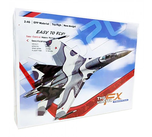 Радиоуправляемый самолет Fei Xiong SU-35 2.4G - FX620-RED Радиоуправляемый самолет Fei Xiong SU-35 2.4G - FX620-RED