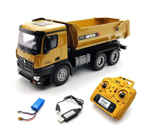 Радиоуправляемый самосвал HUI NA TOYS 2.4G 10CH 1:14 RTR - HN1582 Радиоуправляемый самосвал HUI NA TOYS 2.4G 10CH 1:14 RTR - HN1582