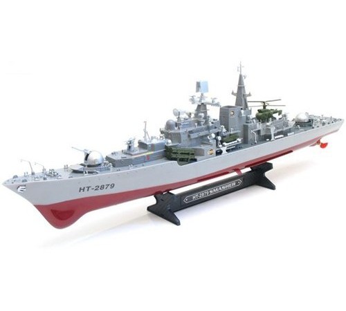 Радиоуправляемый корабль Heng Tai эскадренный миноносец Smasher 1:275 2.4G - HT-2879B Радиоуправляемый корабль Heng Tai эскадренный миноносец Smasher 1:275 2.4G - HT-2879B