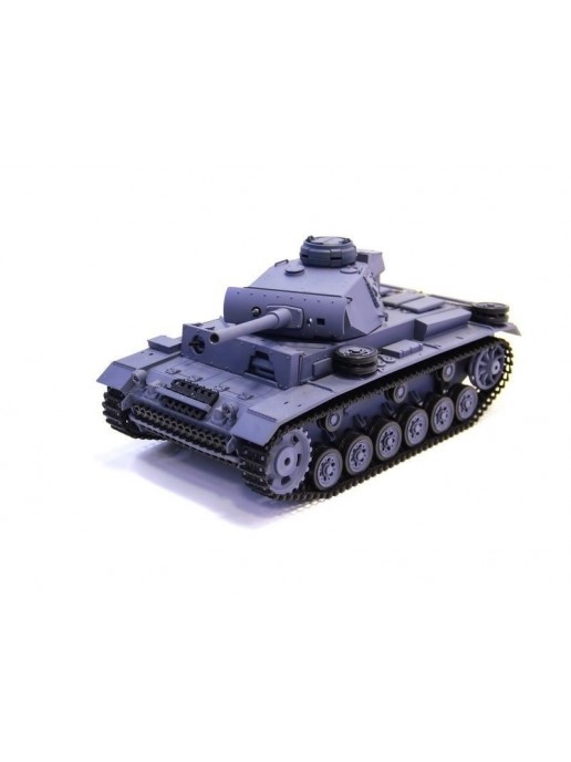 Радиоуправляемый танк Heng Long Panzerkampfwagen III (Германия) Upg V7.0 масштаб 1:16 - 3848-1Upg V7