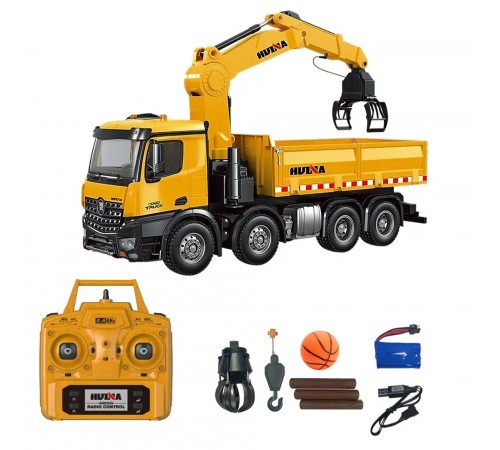 Радиоуправляемый самосвал-кран-погрузчик HuiNa Toys 1:14 - HN1538 Радиоуправляемый самосвал-кран-погрузчик HuiNa Toys 1:14 - HN1538