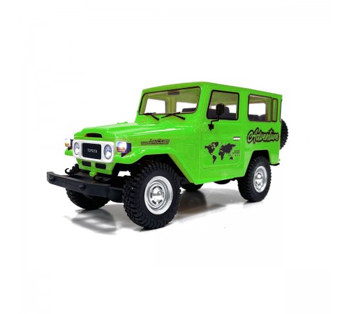 Радиоуправляемый внедрожник TOYOTA FJ40 PRO (свет, выхлоп, Li-Po 5C) - HG4-50-PRO-GREEN Радиоуправляемый внедрожник TOYOTA FJ40 PRO (свет, выхлоп, Li-Po 5C) - HG4-50-PRO-GREEN