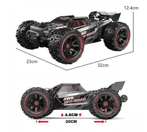 Радиоуправляемый внедорожник MJX Hyper Go 4WD Brushless Truggy 1:14 - MJX-14210