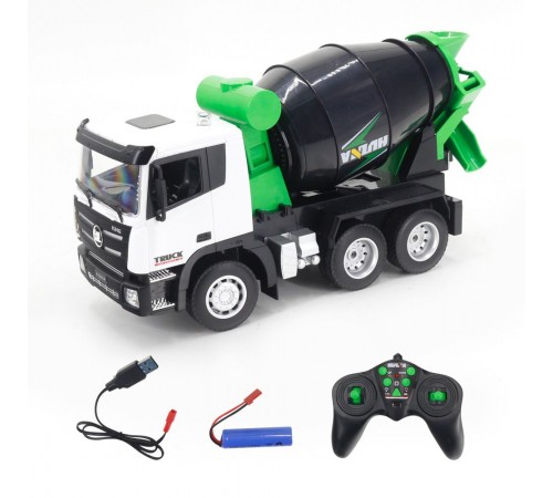 Радиоуправляемая бетономешалка HUI NA TOYS масштаб 1:18 2.4G - HN1557