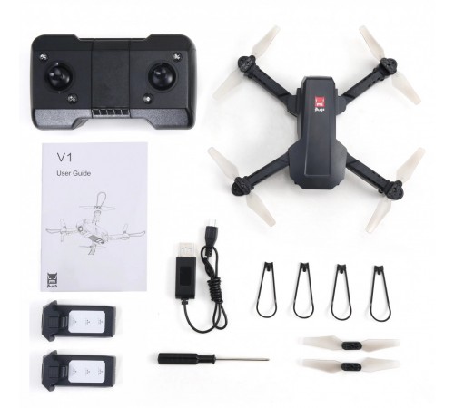Радиоуправляемый квадрокоптер с сумкой MJX V1 4K/1080P WiFi FPV 2 АКБ 2.4G - MJX-V1-BAG-COMBO Радиоуправляемый квадрокоптер с сумкой MJX V1 4K/1080P WiFi FPV 2 АКБ 2.4G - MJX-V1-BAG-COMBO