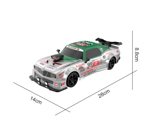 Радиоуправляемая машина для дрифта HB Ford Mustang (4WD, свет, пар, акб, 1:16) - SC16A08-1 Радиоуправляемая машина для дрифта HB Ford Mustang (4WD, свет, пар, акб, 1:16) - SC16A08-1