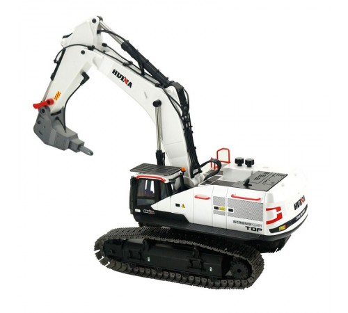 Радиоуправляемый экскаватор белый HUI NA TOYS масштаб 1:14 2.4G - HN1594 Радиоуправляемый экскаватор белый HUI NA TOYS масштаб 1:14 2.4G - HN1594