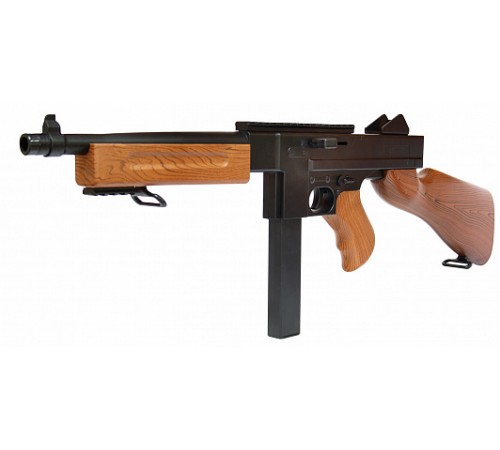 Автомат-пулемет Томпсона с пружинным механизмом (70 см, пневматика) - M306F Автомат-пулемет Томпсона с пружинным механизмом (70 см, пневматика) - M306F