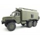 Радиоуправляемый внедорожник WPL Советский военный грузовик Урал 4WD 1:16 2.4G - WPLB-36