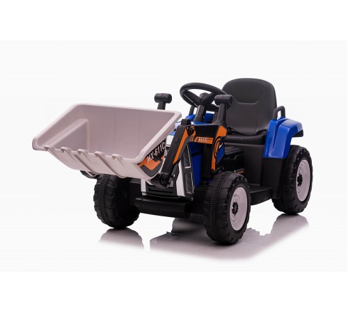 Детский электромобиль XMX трактор с ковшом (синий, EVA, пульт, 12V) - XMX611U-BLUE Детский электромобиль XMX трактор с ковшом (синий, EVA, пульт, 12V) - XMX611U-BLUE