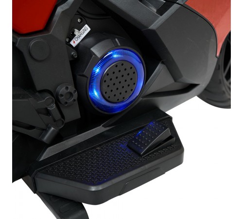 Детский электромотоцикл Kawasaki Ninja (12V, EVA, спидометр, ручка газа) - DLS07-SP-RED Детский электромотоцикл Kawasaki Ninja (12V, EVA, спидометр, ручка газа) - DLS07-SP-RED