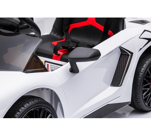 Детский электромобиль Lamborghini Aventador SV Roadster 2WD 12V - BDM0931-WHITE