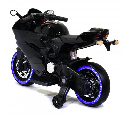 Детский электромотоцикл Ducati Black (12V, EVA, ручка газа) - FT-1628-SP-BLACK Детский электромотоцикл Ducati Black (12V, EVA, ручка газа) - FT-1628-SP-BLACK