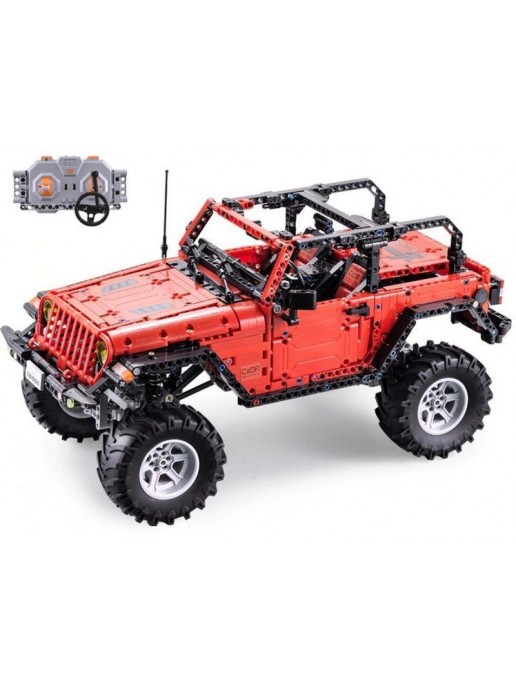 Радиоуправляемый конструктор CADA deTech Jeep Wrangler (1941 деталь) - C61006W